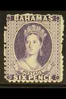 1863-77  6d Deep Violet, Wmk Crown CC, Perf.12½, SG 31, Fine, Never Hinged Mint, BP Basel Certificate Accompanies. For M - Autres & Non Classés
