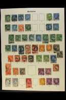 1852-1937 OLD TIME COLLECTION.  A Delightful Old Time Mint & Used Collection Presented Haphazardly On Printed "Imperial" - Barbades (...-1966)