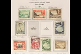 1921-40  A Small Fine Mint Range On Pages Incl. 1936 Pictorial Set, 1938 2d And 3d Etc. (21 Stamps) For More Images, Ple - Bermudes