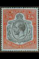 1924-32  2s6d Black & Carmine Red/deep Grey Blue, SG 89i, Very Fine Mint For More Images, Please Visit Http://www.sandaf - Bermudes