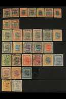 1906-1916 MINT/UNUSED & USED SELECTION  From An Old Collection On A Stock Page, All Different, Inc 1906 Opts Set To 25c  - Brunei (...-1984)