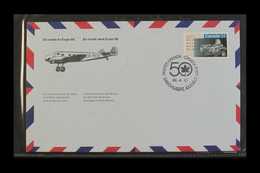 1986 'EN ROUTE TO EXPO 86' FLIGHT COVERS.  Complete Collection Of All Different Special Illustrated Unaddressed Covers W - Andere & Zonder Classificatie