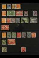 OFFICIALS  1923-46 Impressive All Different Used Collection Which Includes (punctured With Type O1 Perfins) 1923-31 "Adm - Otros & Sin Clasificación