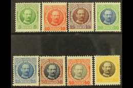 1907-08  Frederik VIII Set, Facit 41/48, All But The 15b And 40b. Are Fine Never Hinged Mint. (8) For More Images, Pleas - Dänisch-Westindien