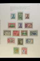 1953-1968 COMPLETE VERY FINE MINT COLLECTION  On Hingeless Pages, All Different, Includes 1954-59, 1959-63, 1962-67 & 19 - Fidji (...-1970)