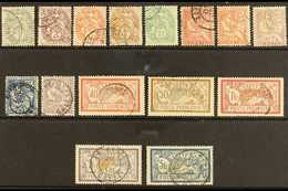 CRETE  1902-03 Complete Set (Yvert 1/15, SG 1/15), Fine Used, Fresh. (15 Stamps) For More Images, Please Visit Http://ww - Other & Unclassified