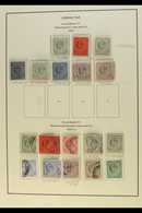 1903-1951 MINT & USED COLLECTION  Presented On A Series Of Printed Pages. Includes 1903 Mint Set To 1s, 1904-08 To 6d &  - Gibraltar