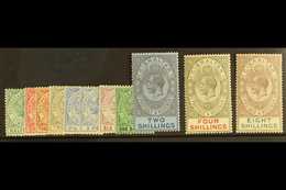 1921-27  King George V (watermark Multi Script CA) Complete Definitive Set, SG 89/101, Fine Mint. (11 Stamps) For More I - Gibraltar