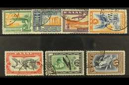 1933  Air, Aeroespresso Co Set, SG 461/467, Mi. 355/361, Fine Cds Used. (7) For More Images, Please Visit Http://www.san - Otros & Sin Clasificación