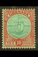 1908  10s Green And Red/green, SG 83, Very Fine Mint. For More Images, Please Visit Http://www.sandafayre.com/itemdetail - Granada (...-1974)