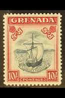 1938-50  10s Slate-blue And Bright Carmine (narrow), Perf 12, SG 163c, Very Fine Mint. For More Images, Please Visit Htt - Grenada (...-1974)