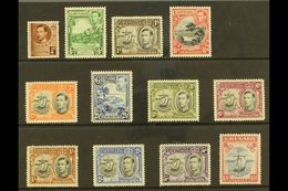 1938-50  KGVI Pictorial Set, SG 152/63e, Fine Mint (12 Stamps) For More Images, Please Visit Http://www.sandafayre.com/i - Granada (...-1974)