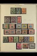 1901-1960's ATTRACTIVE COLLECTION  In Hingeless Mounts On Pages, All Different Mint & Used Stamps, Highly COMPLETE From  - Guatemala