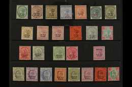 JIND  1886-1937 MINT ONLY COLLECTION Presented On A Pair Of Stock Pages. Includes 1886-99 Set Of All Values To Both Colo - Andere & Zonder Classificatie