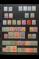 PATIALA  1884-1945 MINT COLLECTION Presented On Stock Pages. Includes 1884 2a & 4a, 1885 Red & Black Opt'd Sets Inc 2a R - Other & Unclassified