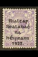 1922 THOM  3d Violet, Watermark Inverted And Reversed, SG 36y, Fine Mint.  For More Images, Please Visit Http://www.sand - Andere & Zonder Classificatie