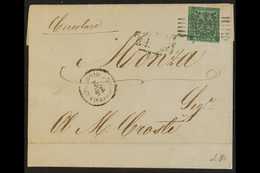 MODENA  1852 5c Green (with Stop) On Cover Tied By Provisional Govt Cancellation For More Images, Please Visit Http://ww - Ohne Zuordnung