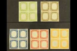 NEAPOLITAN PROVINCES  1861 Local Issue, Complete Set, Sass S1, In Superb BLOCKS OF 4 (2nh, 2og). Cat €1500.(£1125)  (5 B - Ohne Zuordnung