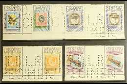 1990 POSTAL CENTENARY - DLR SPECIMENS  Centenary Of Postage Stamps In Kenya Set (SG 547/51) In Never Hinged Mint Gutter  - Kenya (1963-...)