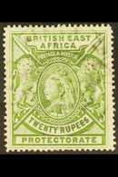 1897-03  20r Pale Green, SG 98, Used With Light Indistinct Circular Cancellation. For More Images, Please Visit Http://w - Vide