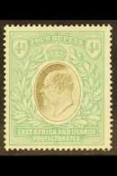 1904-07  (Mult Crown CA) 4R Grey And Emerald Green, SG 29, Fine Mint. For More Images, Please Visit Http://www.sandafayr - Vide