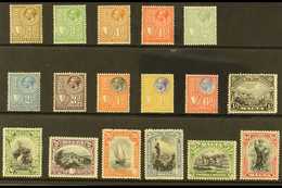1930  "Postage & Revenue" Inscribed Pictorial Set, SG 193/209, Fine Mint (17 Stamps) For More Images, Please Visit Http: - Malta (...-1964)