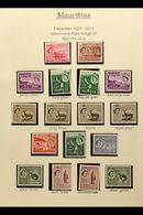 1953-1974 DELIGHTFUL MINT COLLECTION  Very Fine Condition, Mostly Never Hinged. Strongly Represented For The Period Incl - Mauritius (...-1967)