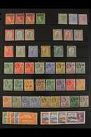 1876-1936 OLD TIME MINT COLLECTION  Presented On A Stock Page & Includes 1876-83 1d X3 & 6d, 1884-85 Range To 4d, 1903 " - Montserrat