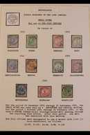 POSTMARKS - SMALL ROUND CANCELS  SUB POST OFFICES " Hulppostkantoren Kleinrondstempels" COLLECTION, Cancels Chiefly On 1 - Other & Unclassified