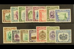 1939  Pictorial Set Complete, SG 303/17, Very Fine And Fresh Mint. Scarce Set. (`5 Stamps) For More Images, Please Visit - Borneo Septentrional (...-1963)