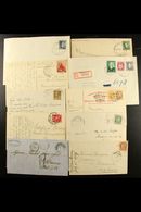 1860-1964 RAILWAY & TPO COVERS.  An Interesting Group Of Covers & Cards, Inc 1860 Entire Letter To France With "Norwege  - Andere & Zonder Classificatie