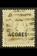 AZORES  1871-73 240r Pale Dull Lilac, SG 26, Fine Used With ISPP Certificate. A Difficult Stamp To Find! For More Images - Otros & Sin Clasificación