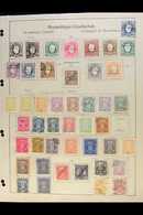 MOZAMBIQUE COMPANY  1892-1940 Interesting Mint & Used Collection On Pages, Inc Various Overprinted Issues And Pictorial  - Otros & Sin Clasificación