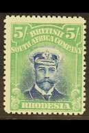 1913  5s Blue And Yellow Green, Head Die II, Perf 15, Admiral, SG 251. Fine Mint. For More Images, Please Visit Http://w - Sonstige & Ohne Zuordnung