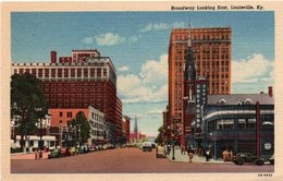 BROADWAY LOOKING EAST,LOUISVILLE-NON VIAGGIATA-2B-H930 - Louisville