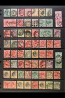 TRANSVAAL  1902-09 KEVII POSTMARK COLLECTION. An Attractive Collection Of KEVII Issues With Denominations To Various 5s  - Ohne Zuordnung