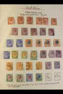 1910-65 MINT & USED COLLECTION  In An Album, Generally Fine Condition With Much Of Interest, We Note 1913-24 KGV Range T - Unclassified