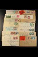 1914-61 POSTAL HISTORY  COMMERCIAL COVERS & POSTCARDS We See 1914 Ppc With ERMELO / TRANSVAAL Cds, 1918 Censored Cover T - Unclassified