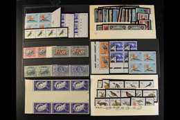 1933-93 SUPER MINT / NHM ACCUMULATION  Shoebox Full Of Stamps On Stock Cards, Note 1933 Voortrekker Memorial Set, 1938 V - Unclassified