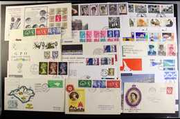 1953-2003 FIRST DAY COVERS.  COLLECTION/ACCUMULATION Of Illustrated FDC's In A Large Box With Only Little Duplication Se - Other & Unclassified