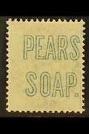 1881  1d Lilac (16 Dots) With "PEARS SOAP" Advertisement In Blue On Reverse, SG Spec K8(1)l., Never Hinged Mint. Lovely  - Andere & Zonder Classificatie
