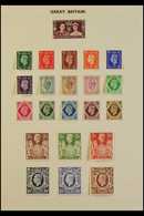 1937-51 COMPLETE MINT.  A Lovely Fresh Complete Run From Coronation To The Festival Of Britain Set, SG 461/514, Note 195 - Non Classificati