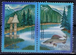 PIA  -  UKRAINE  -  1999  : EUROPA    (Yv  363-64 ) - 1999