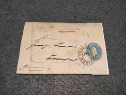 EUA STATIONERY COVER OVAL NEW YORK Nº3 CANCEL - 1901-20