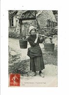 Cpa AU PAYS CREUSOIS Y Pouté De L'aigo Porteuse D'eau Femme Et Seaux 257 Nussac - Autres Communes