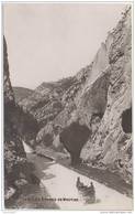 CPA LES GORGES DE MOUTIER - Attelage - 27/12/1912 - Moutier