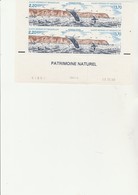 ST PIERRE ET MIQUELON -  2 TRIPTYQUES NEUF XX N° 495 A -ANNEE 1988- COTE : 18,40 € - Blocks & Kleinbögen