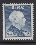 Ireland 1957 MH Scott #157 3p John Edward Redmond - Unused Stamps