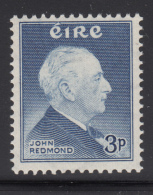 Ireland 1957 MH Scott #157 3p John Edward Redmond - Neufs