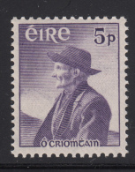 Ireland 1957 MH Scott #160 5p Thomas O'Crohan, Fisherman And Author - Neufs